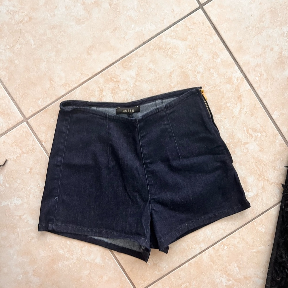 GUESS Women's Dark Denim Shorts